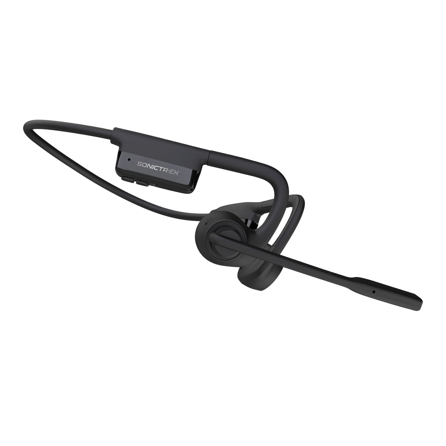 Sonictrek Nomad 2 Wireless Open Ear Headset With Boom Mic For More Productive Work