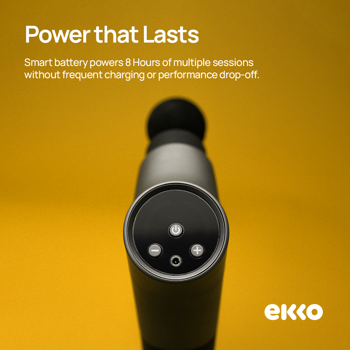 Ekko One Percussive Therapy Sports Massager - Free Shipping