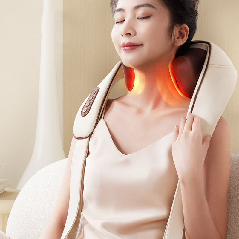 Ekko Deep Kneading Neck and Shoulder Massager With Heat Therapy
