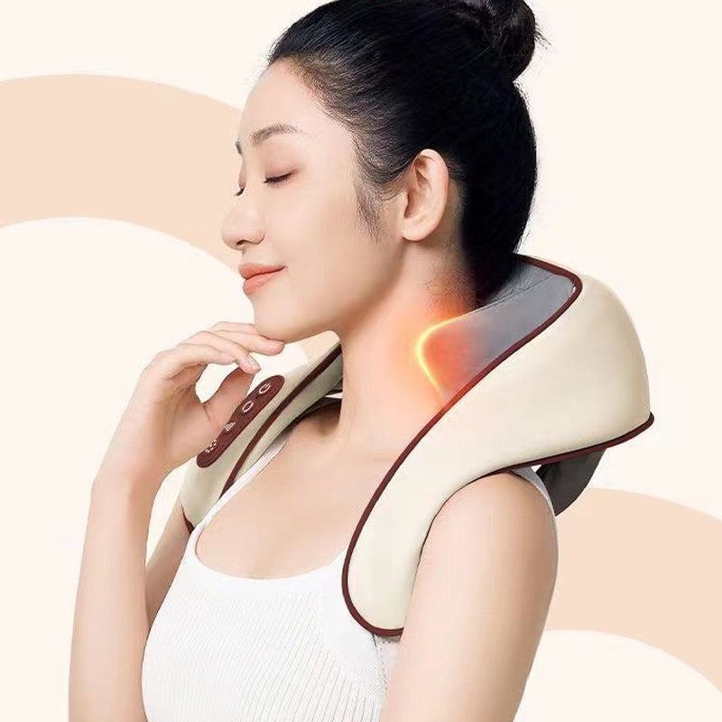 Ekko Deep Kneading Neck and Shoulder Massager With Heat Therapy