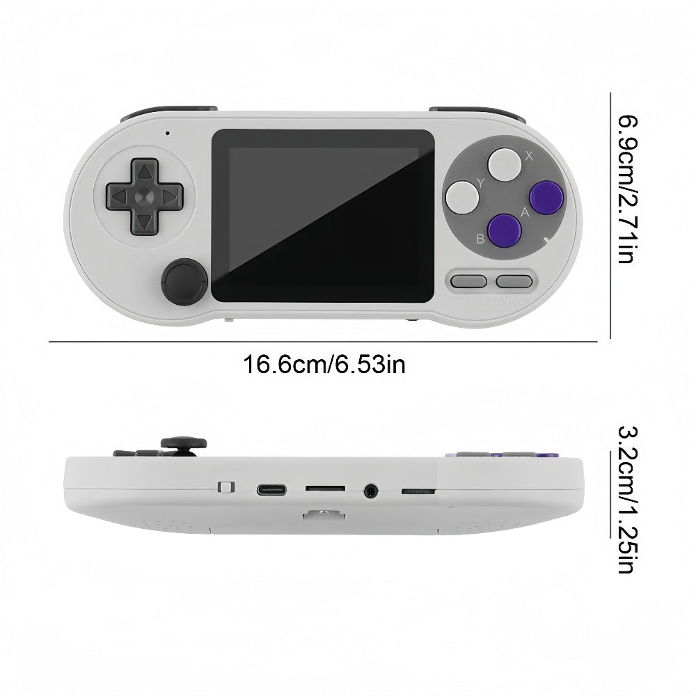 Nuraboost Retro Handheld Gaming System With 6,000 Games Included
