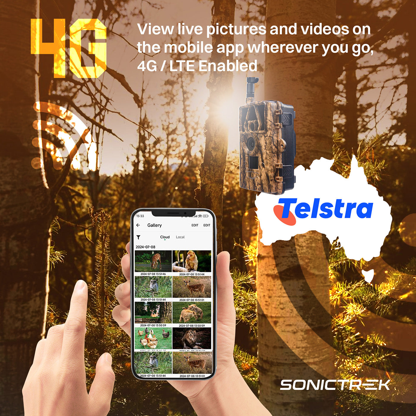 4g trail and scouting camera