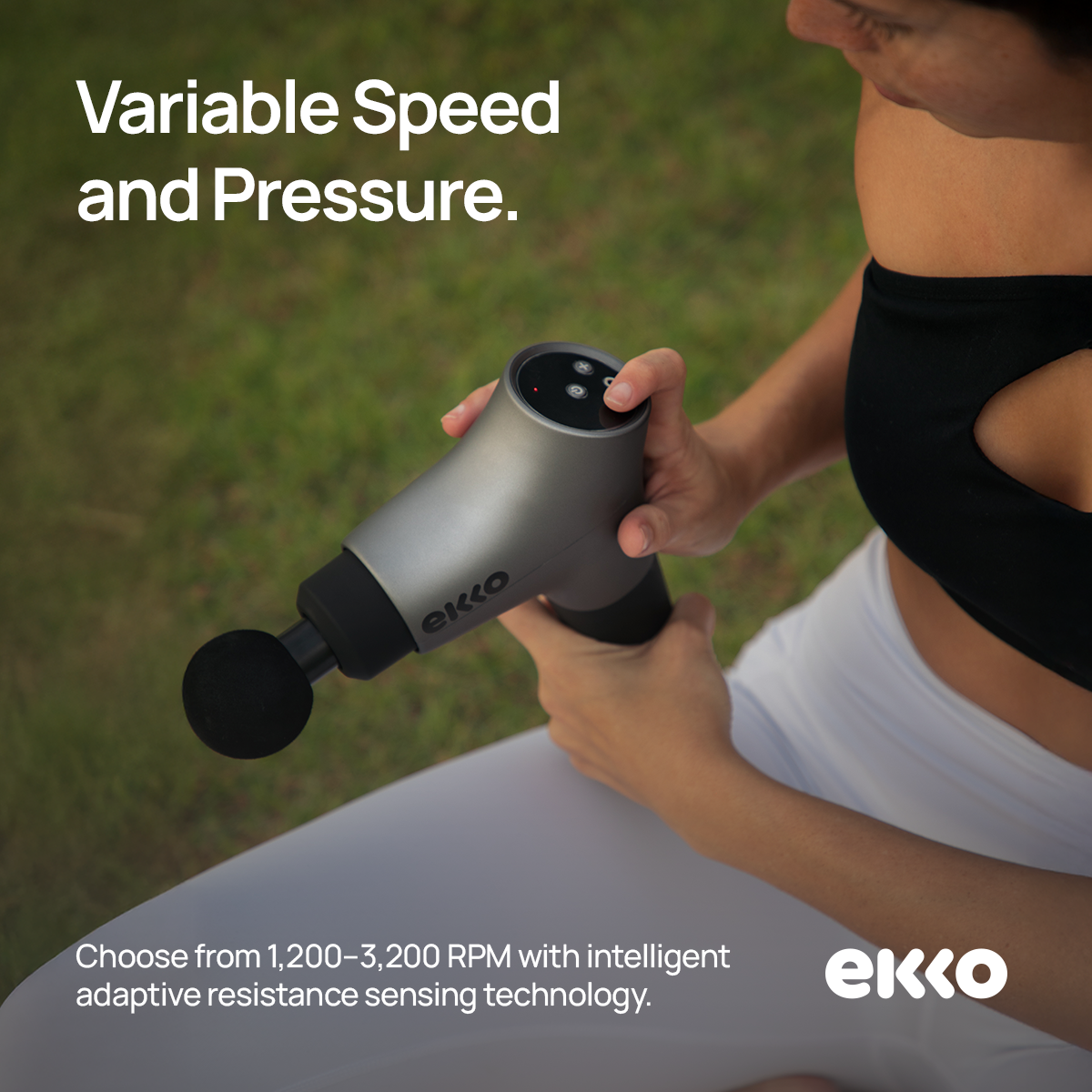 Ekko One Percussive Therapy Sports Massager - Free Shipping