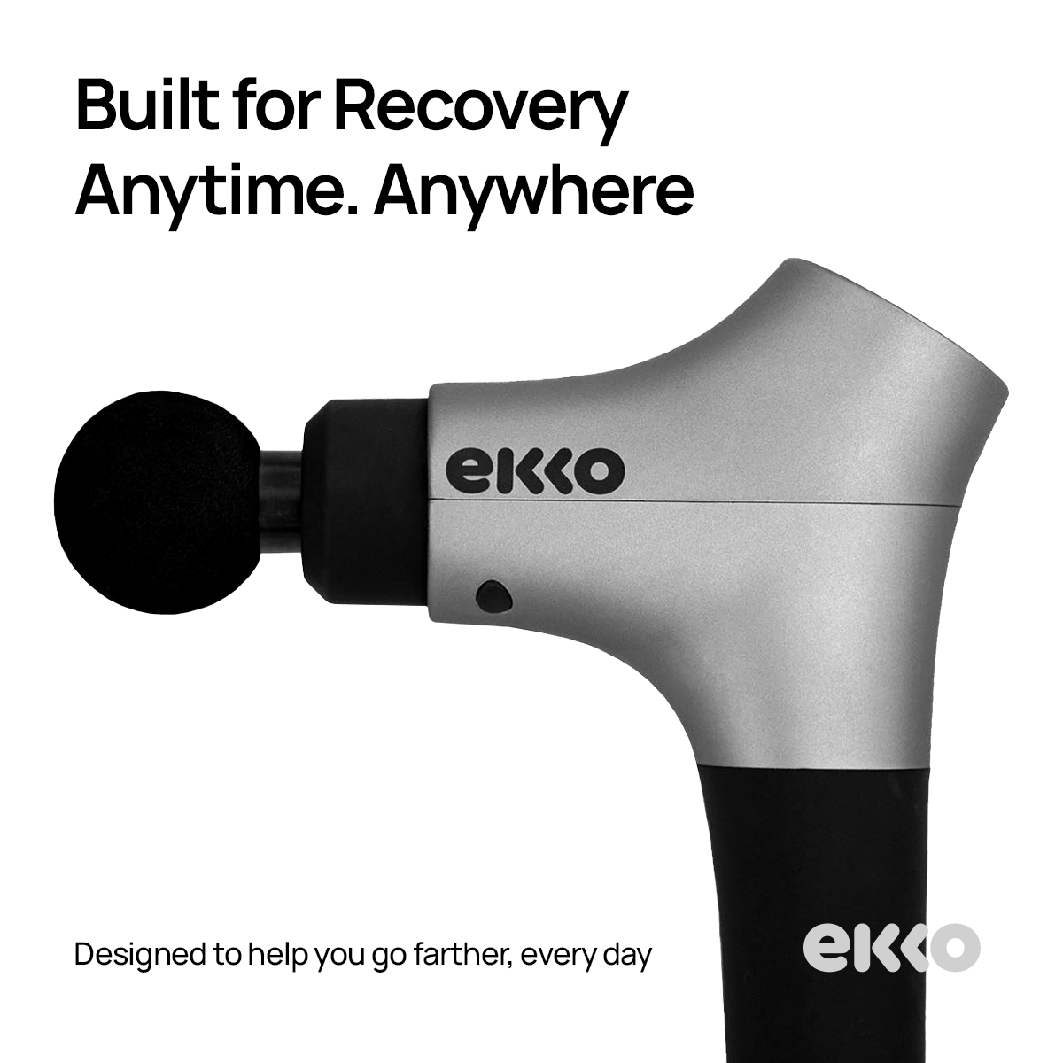 Ekko One Percussive Therapy Sports Massager - Free Shipping