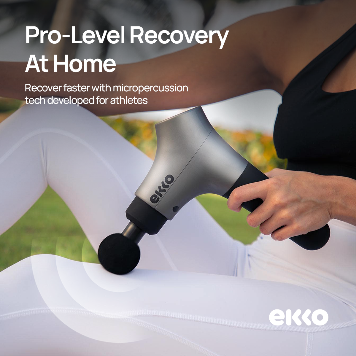 Ekko One Percussive Therapy Sports Massager - Free Shipping