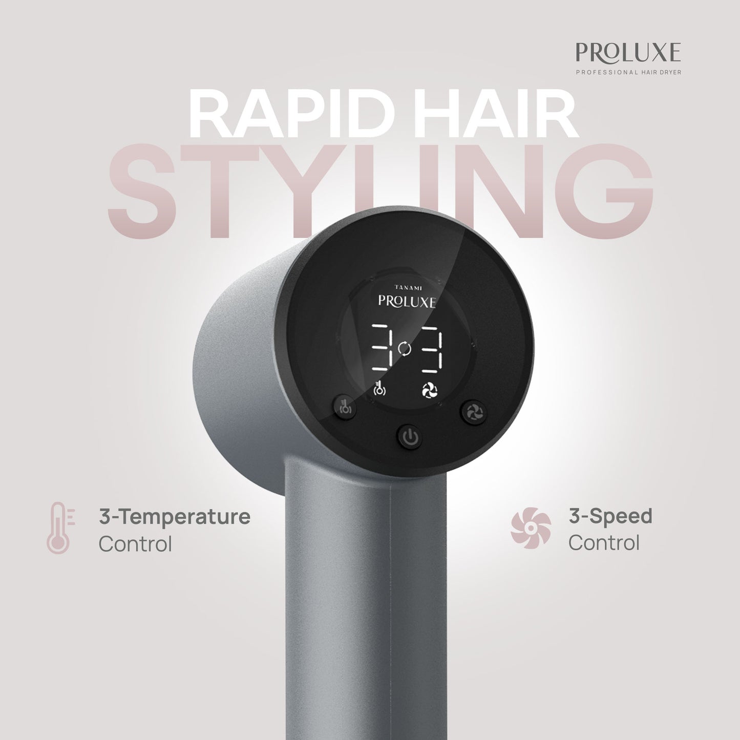 Tanami Proluxe Professional SE Hair Dryer with SmartTemp Technology