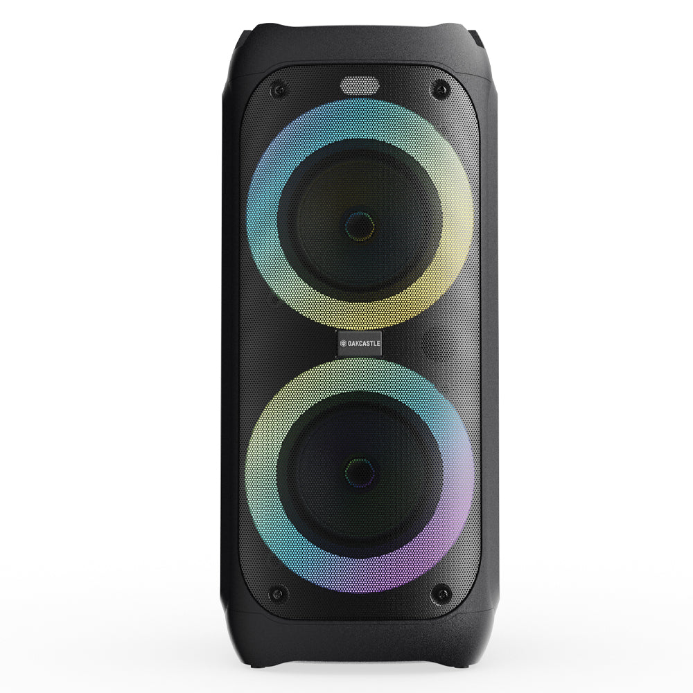 Majority PS Mega Series Party Speaker: 4 Sizes With Karaoke, PA, And LED Party Lights