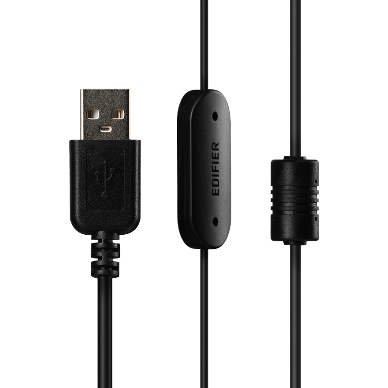 Edifier K800 Wired USB Headset With Swivel Microphone And Leather Ear Pads