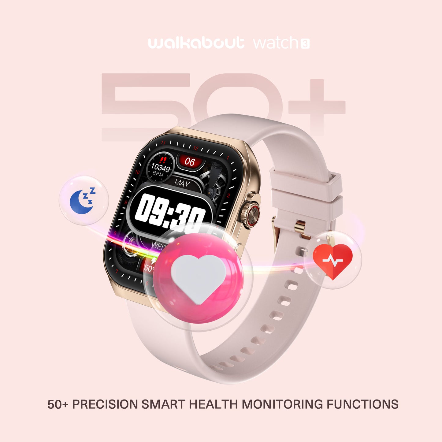 Walkabout Watch 3 Health Monitoring Smartwatch with ChatGPT AI