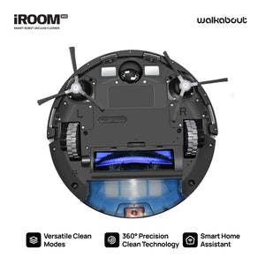 Walkabout iRoom 900 Multi-Surface Smart Robot Vacuum and Mop With App-Based Automated Cleaning System