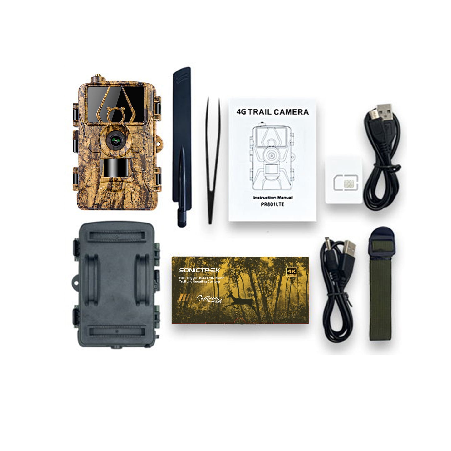 sonictrek trail and game camera