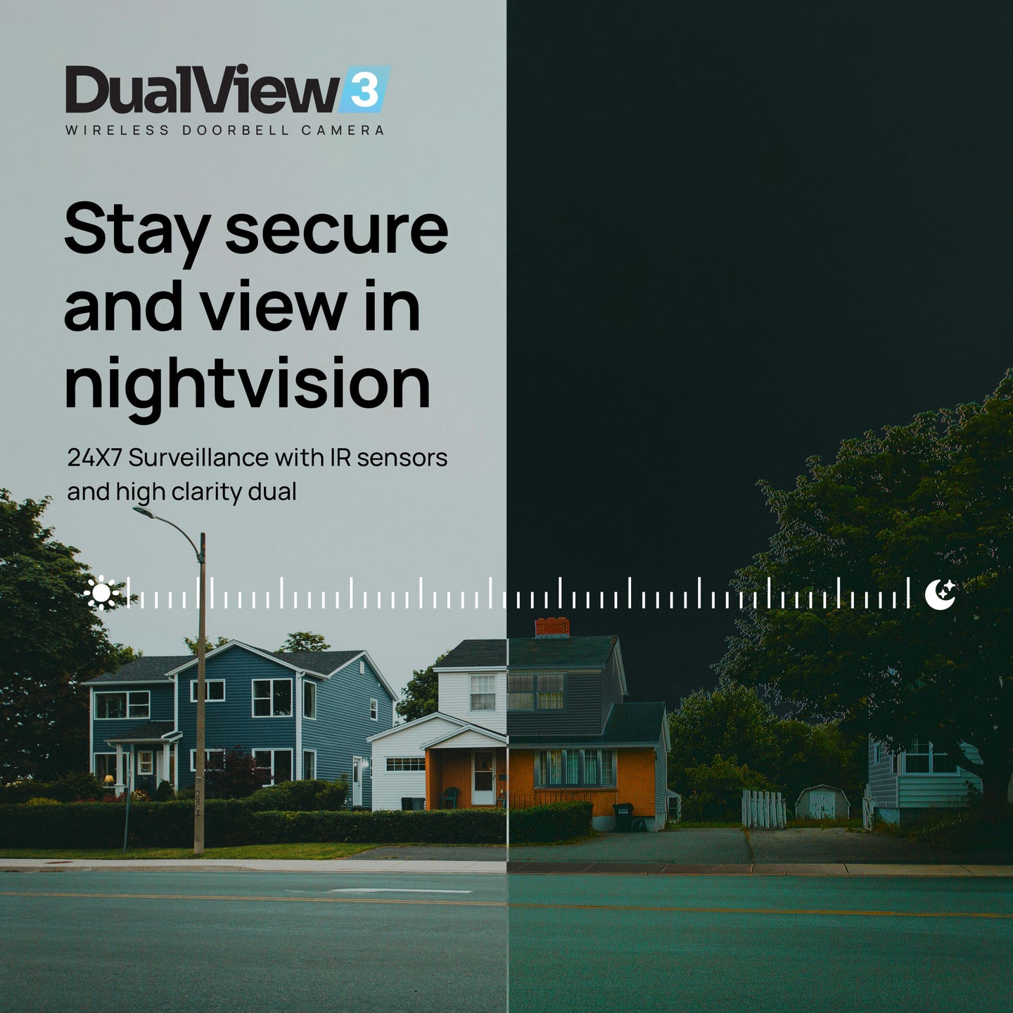 Walkabout DualView 3 Wireless Doorbell Camera With SmartDetect AI Analysis detail view 6