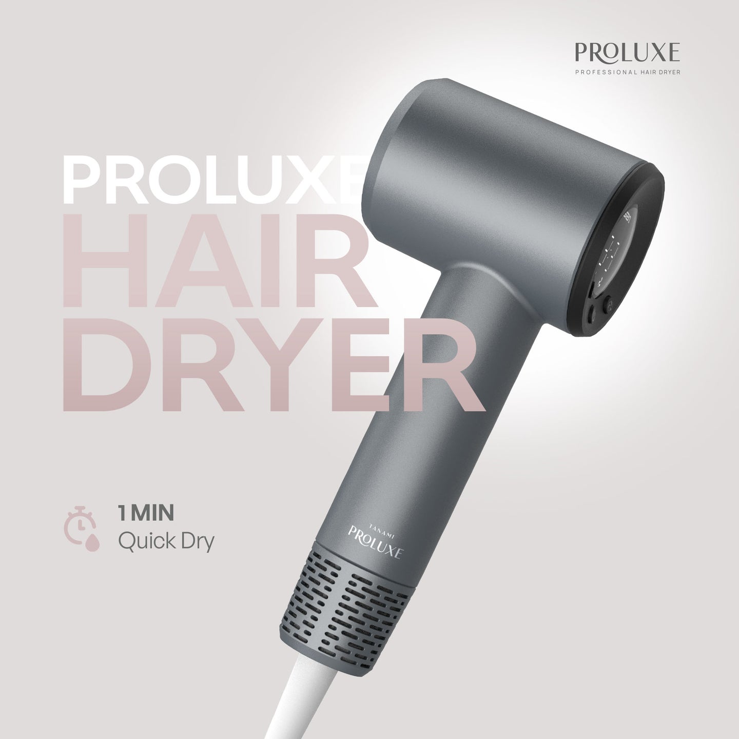 Tanami Proluxe Professional SE Hair Dryer with SmartTemp Technology detail view 2
