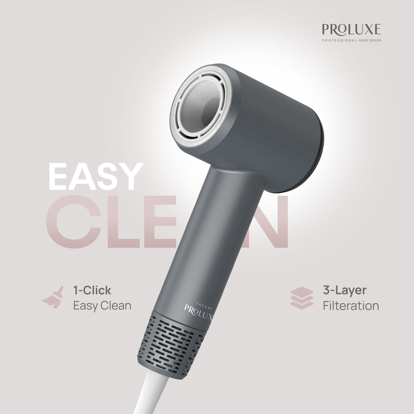 Tanami Proluxe Professional SE Hair Dryer with SmartTemp Technology detail view 6