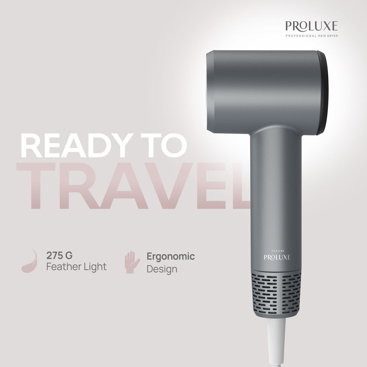 Tanami Proluxe Professional SE Hair Dryer with SmartTemp Technology detail view 5