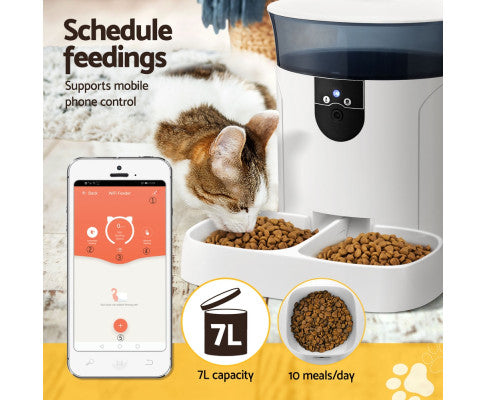 Walkabout iPet 2.0 Automatic Pet Feeder With 3MP Camera and WiFi - Smart Dry detail view 4