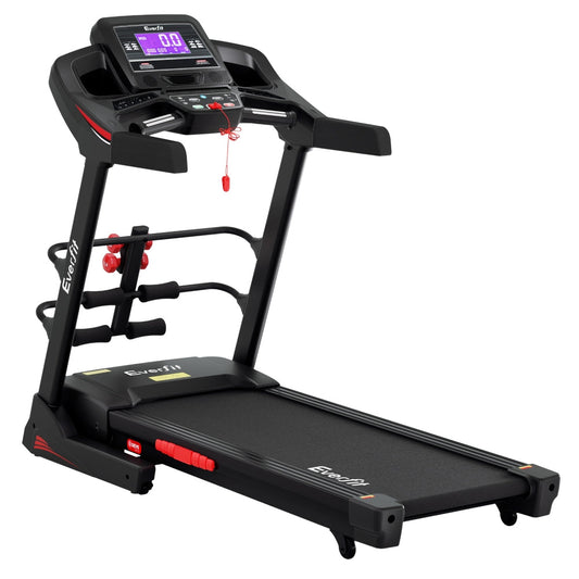 Everfit High Performance 480mm Incline Treadmill With Sit Up Bar And Bluetooth Connectivity