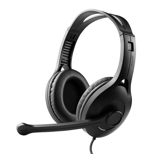 Edifier K800 Wired USB Headset With Swivel Microphone And Leather Ear Pads