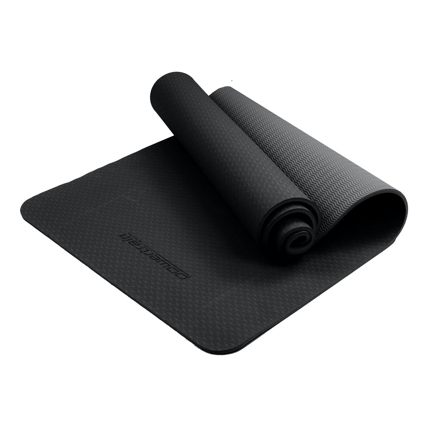 Powertrain Eco-friendly Dual Layer Yoga Mat With Non-slip Surface And Carry detail view 2