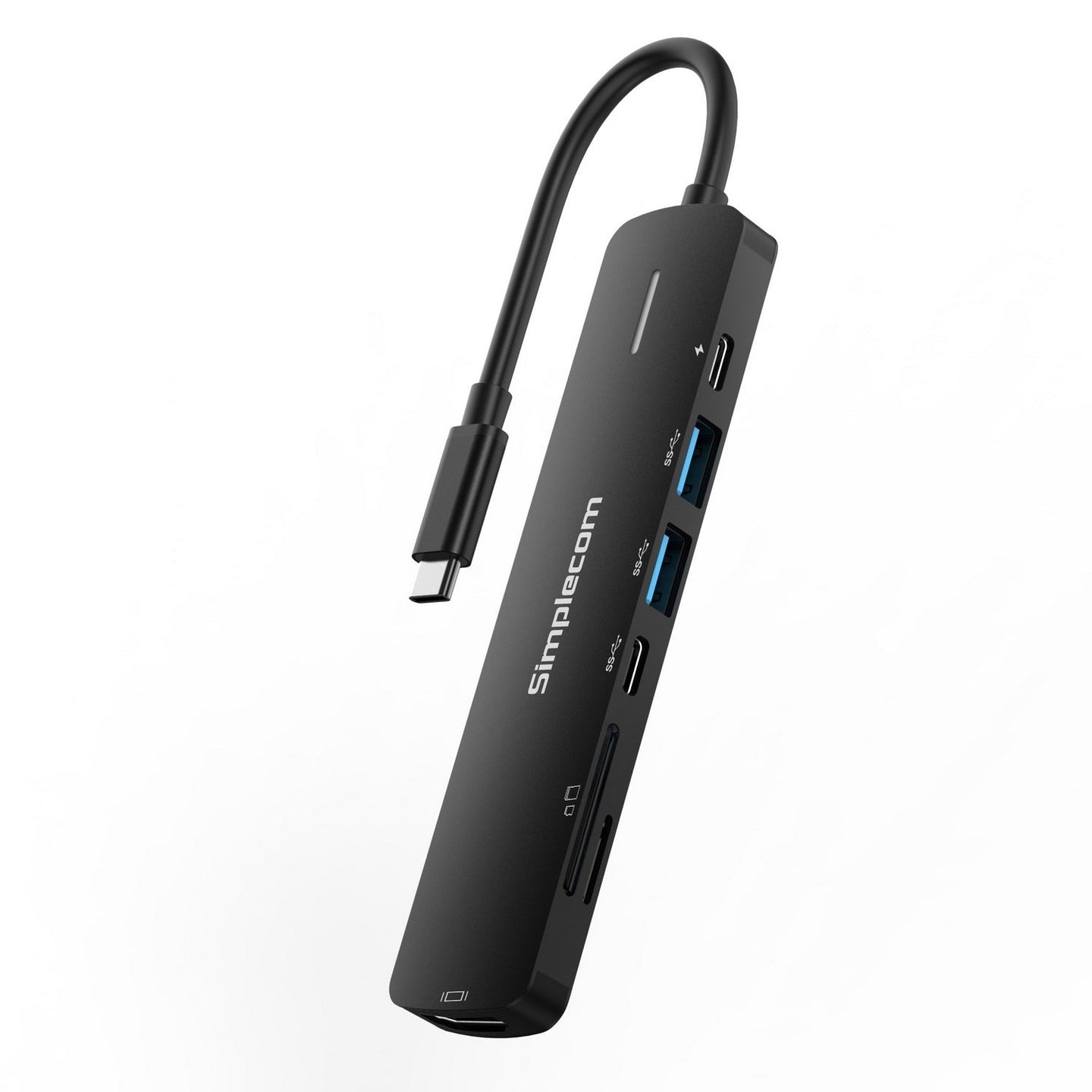 Simplecom USB-C SuperSpeed 7-in-1 Multiport Docking Station detail view 4