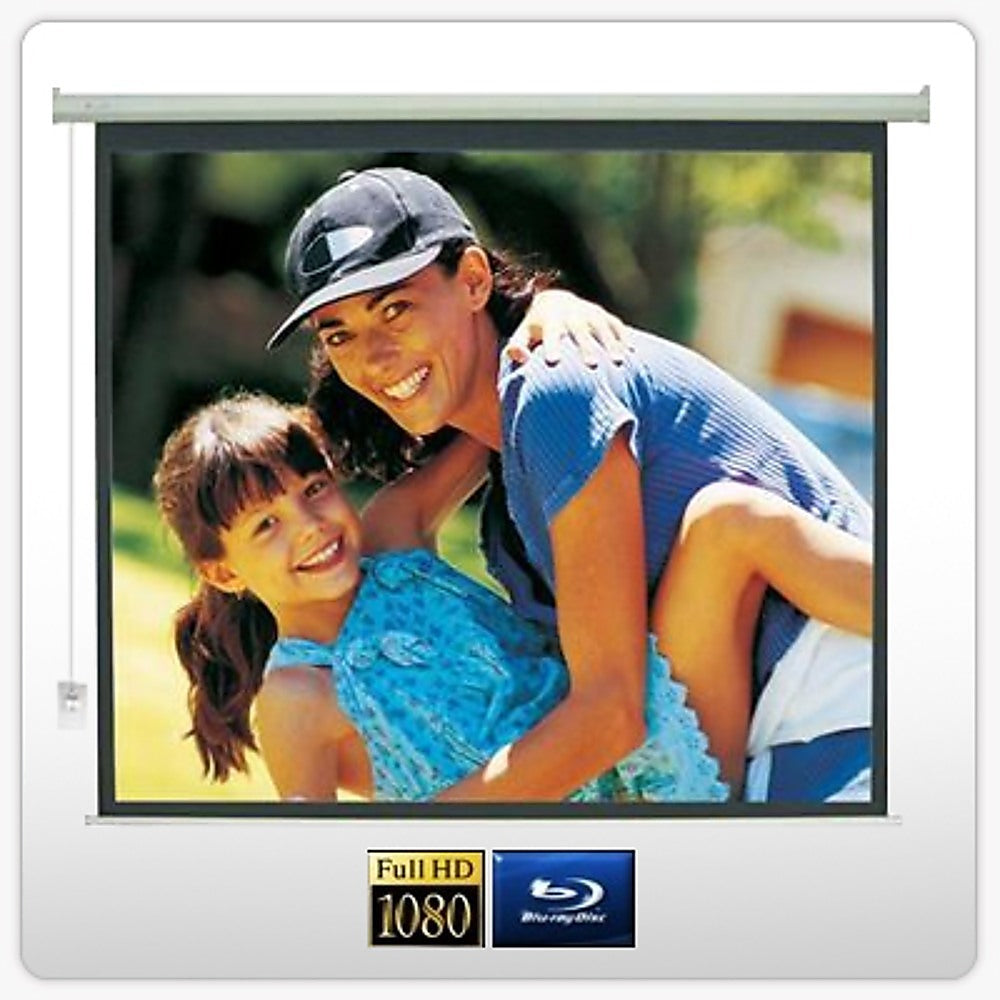 150" High Definition Motorised Projector Screen TV +Remote detail view 4
