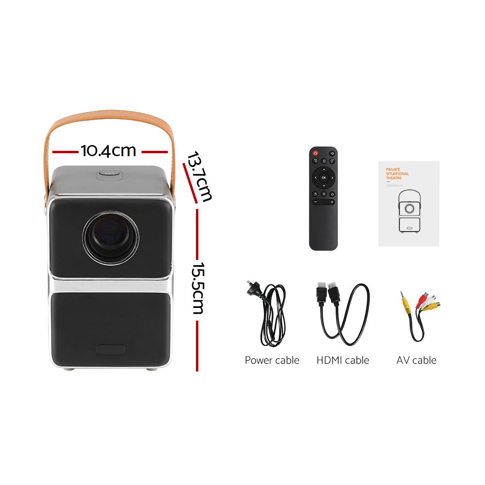 Devanti VE-900 Pro Edition Portable Mini 4K Video Projector With Wifi image quality detail detail 2