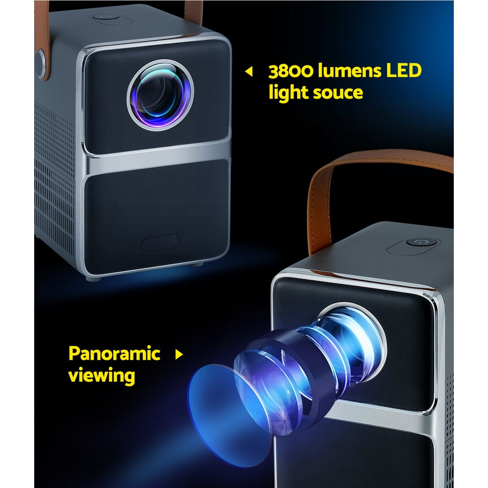 Devanti VE-900 Pro Edition Portable Mini 4K Video Projector With Wifi image quality detail detail 5