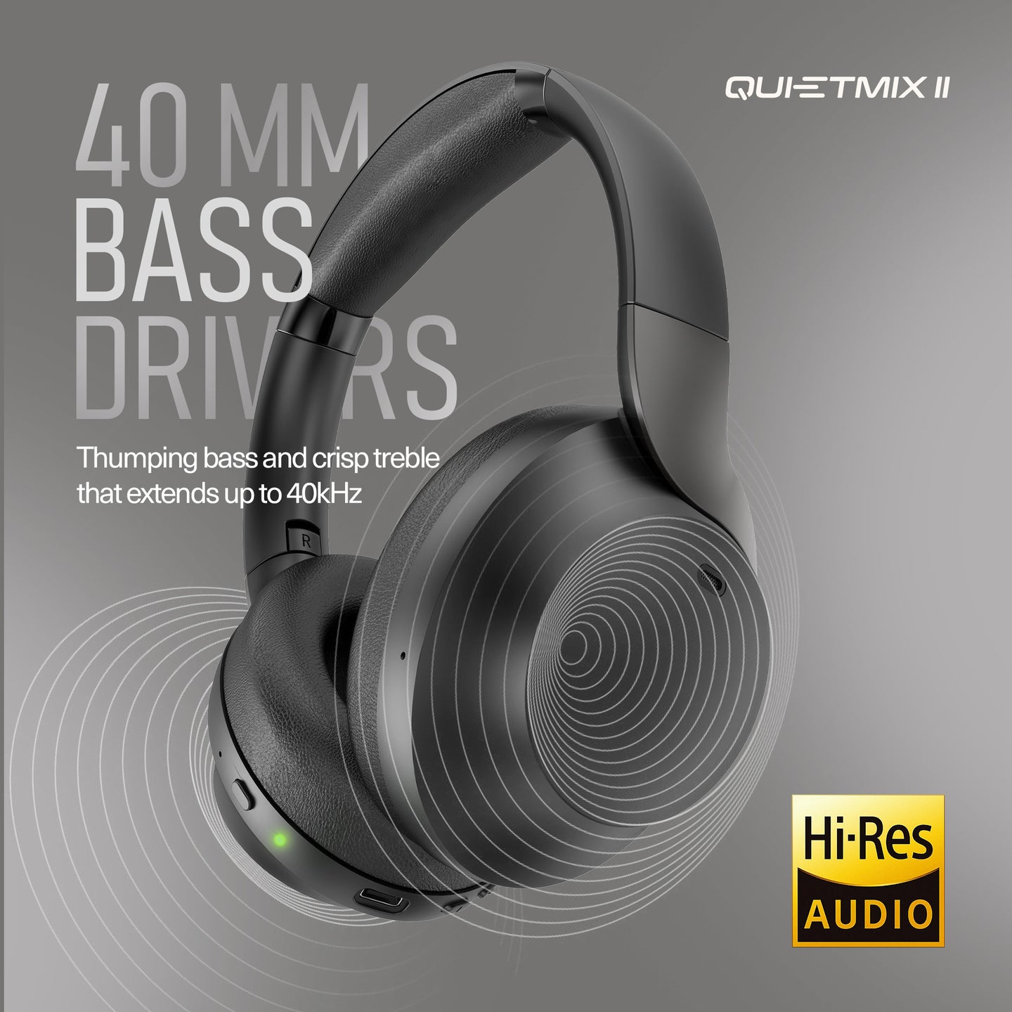 Sonictrek QuietMix II ANC Headphones detail view 5