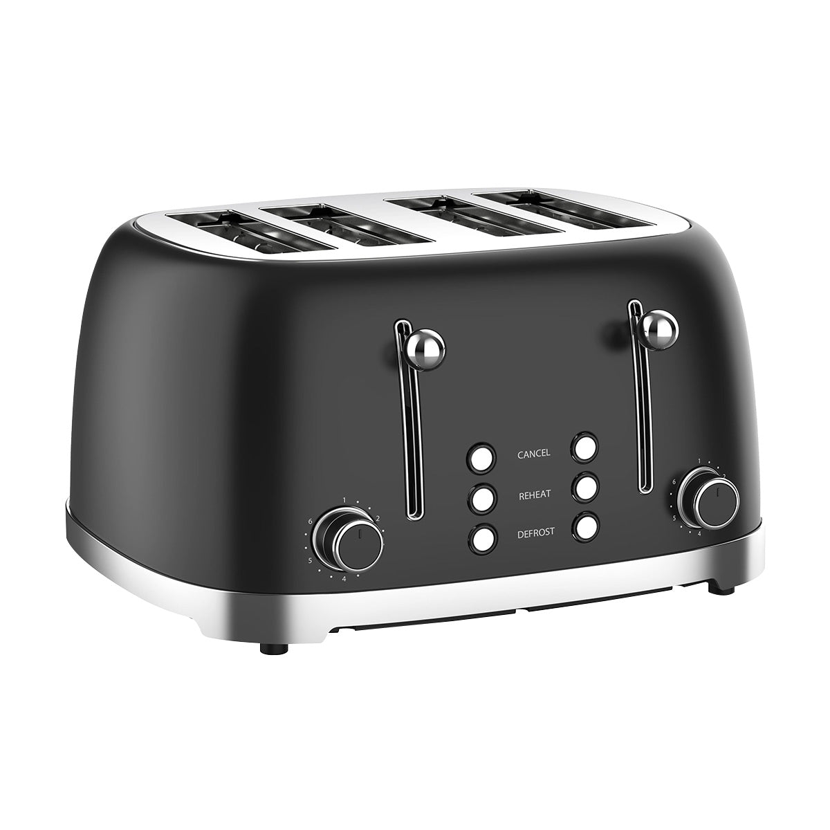 Bonzachef Multitoast Plus 4-Slice Popup Toaster With Ceramic Heating E ...