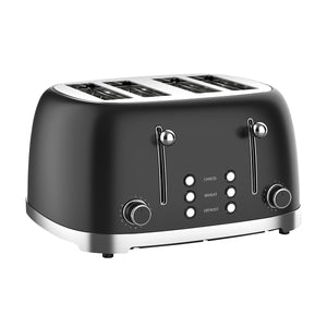 Bonzachef Multitoast Plus 4-Slice Popup Toaster With Ceramic Heating Element