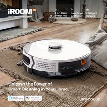 Load image into Gallery viewer, Walkabout iRoom 900 Multi-Surface Smart Robot Vacuum and Mop With App-Based Automated Cleaning System
