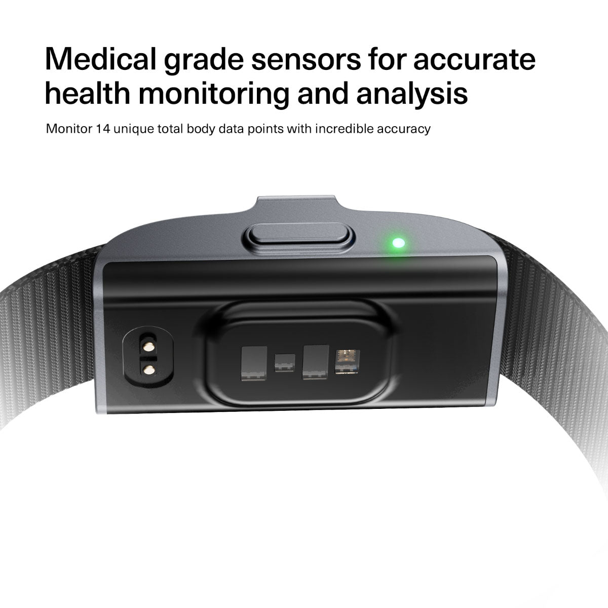 Walkabout FitBand XP 24-Hour Health Monitoring Wristband And AI Tracking App motion sensor