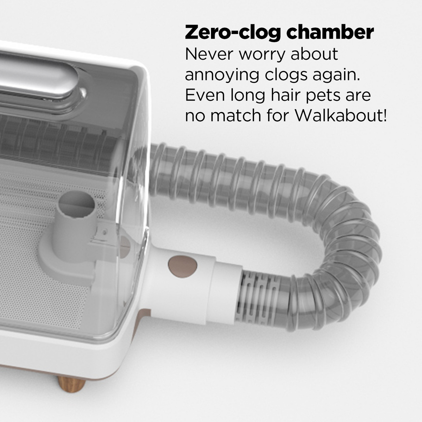 Walkabout PetVac 3 Zero Clog Smart Pet Vac with Accessory Kit detail view 3