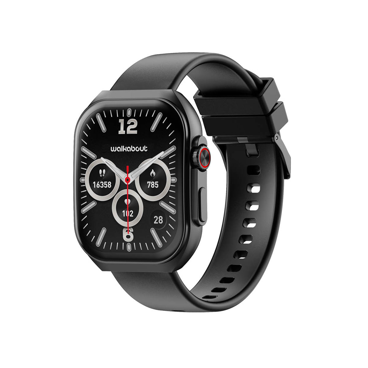 Walkabout Watch 3 Health Monitoring Smartwatch with ChatGPT AI in Matte Black