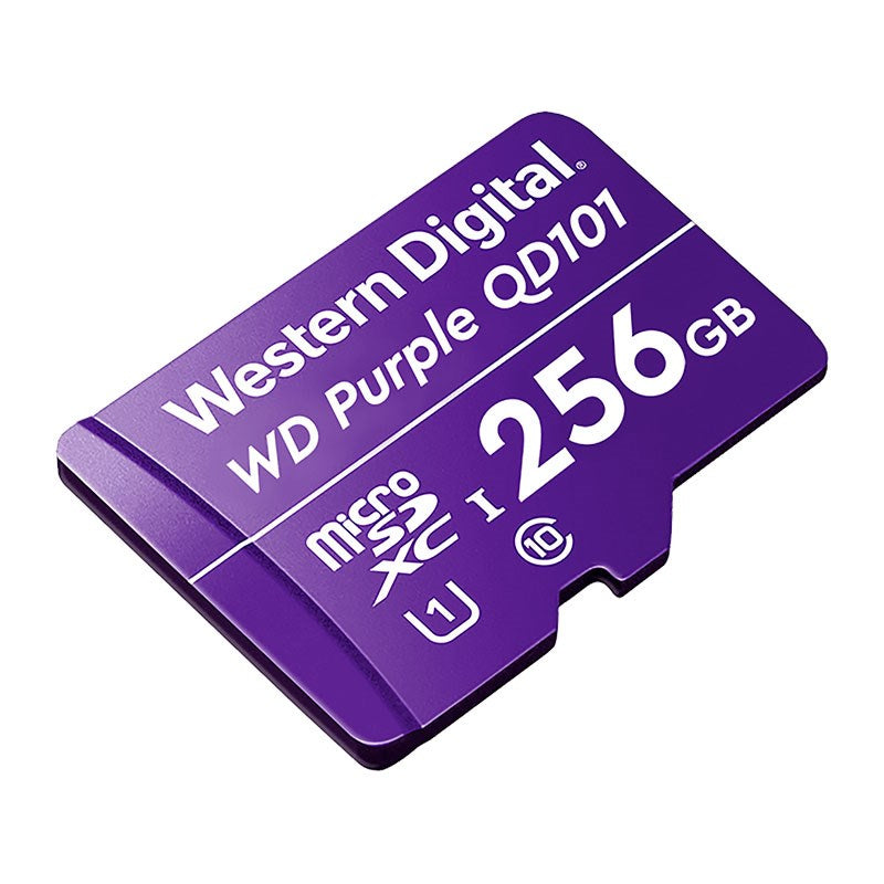 Western Digital Purple 256GB microSDXC Ultra Endurance All Weather Memory Card detail view 2