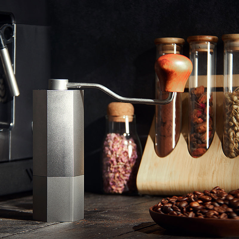 Bonzachef Ristretto Pro Stainless Steel Manual Coffee Grinder detail view 6
