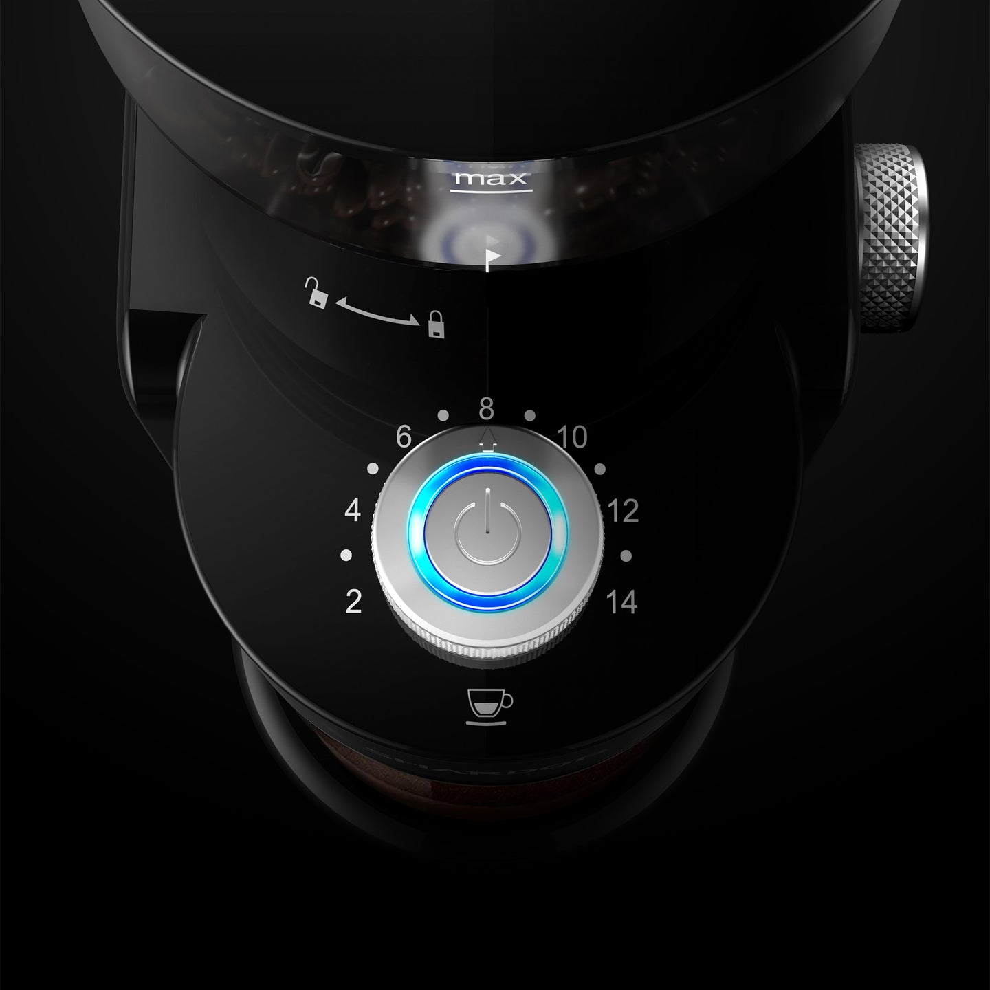 Bonzachef Perfect Grind 2 Electric Coffee Grinder detail view 5
