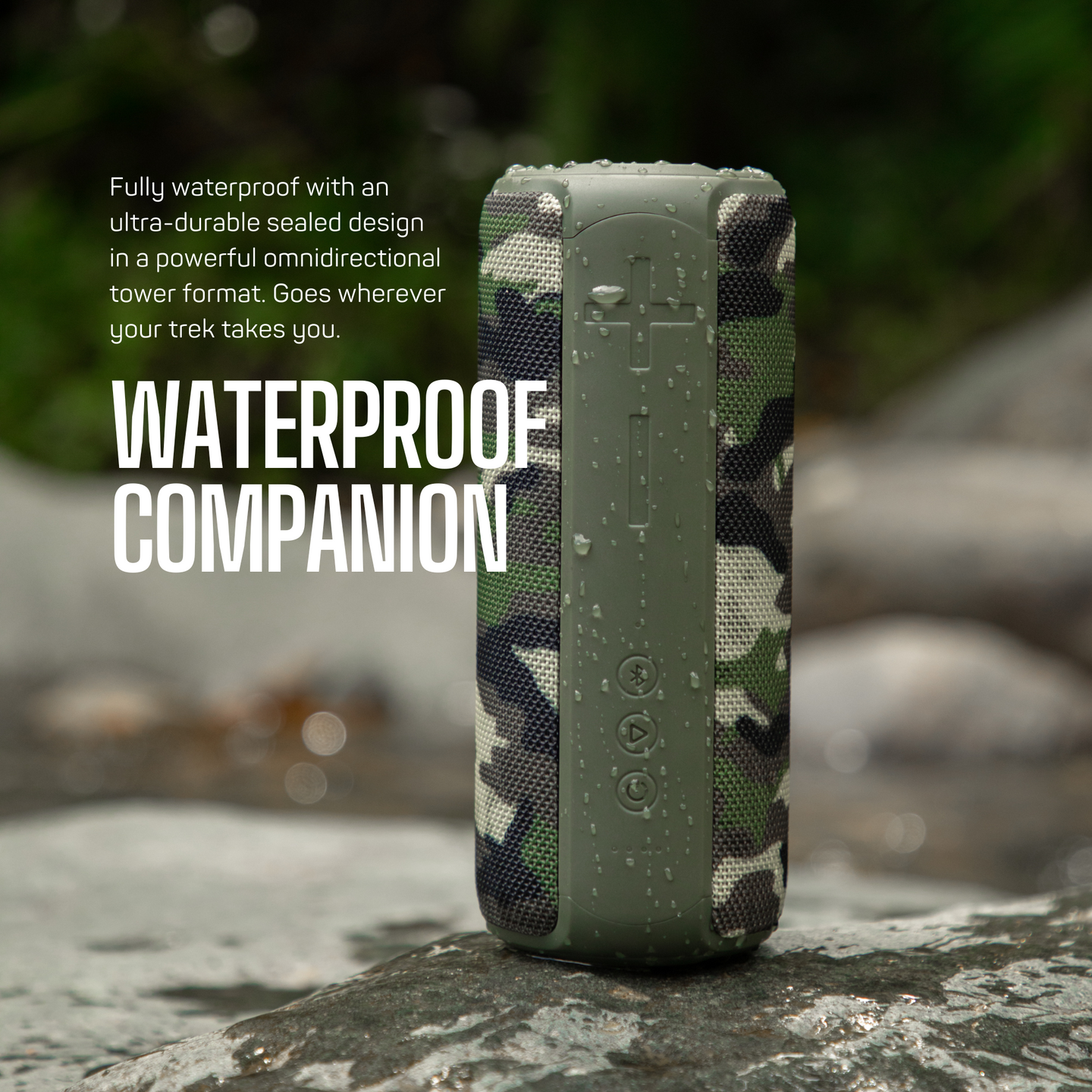 Sonictrek Go XL Smart Waterproof Bluetooth Speaker detail view 3