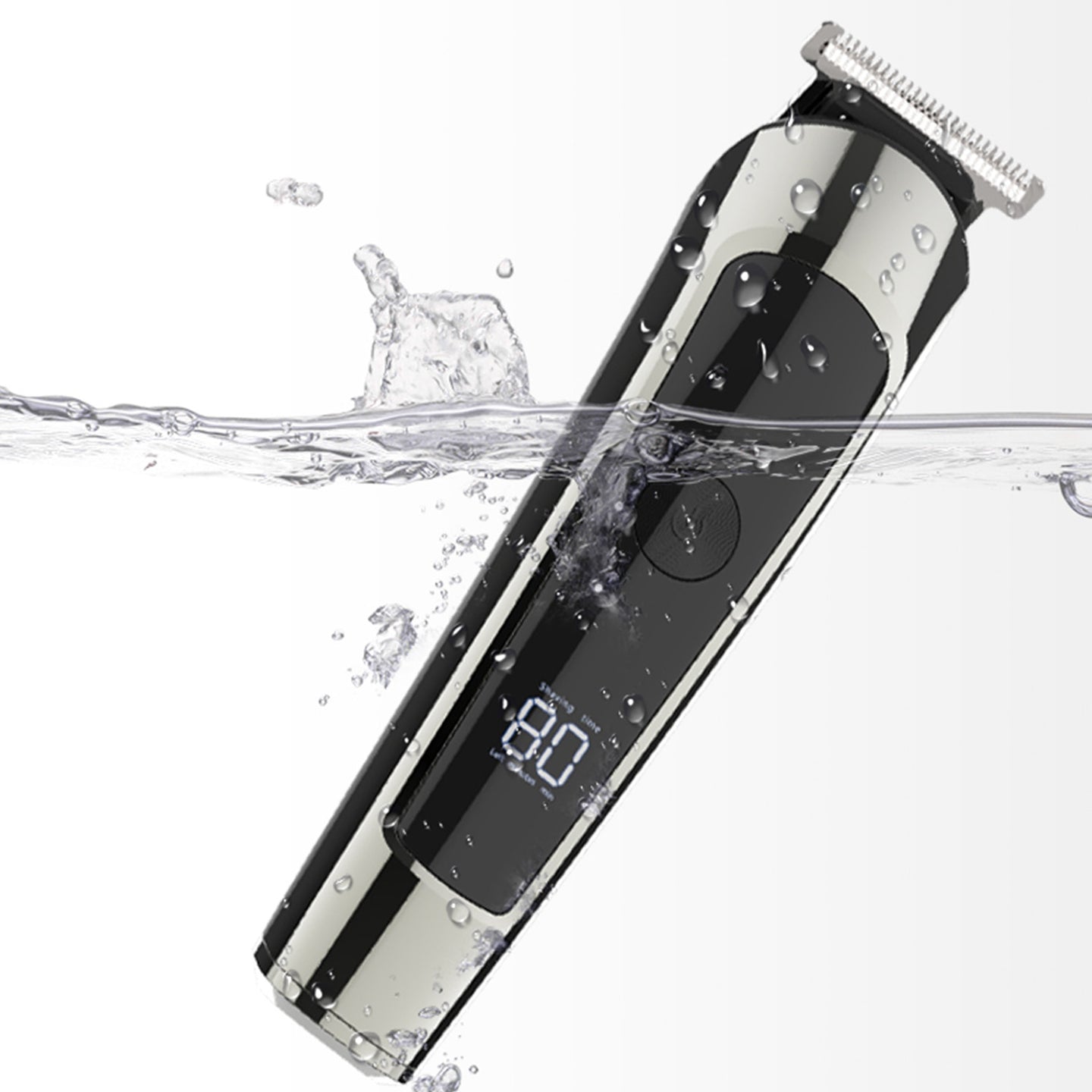 Sonictrek Pro 11-in-1 Combo Cordless Rechargeable Trimmer and Grooming Kit water-resistant design