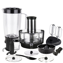 Load image into Gallery viewer, Bonzachef 12-Cup Professional Grade Multifunctional Food Processor With Culinary Accessory Pack
