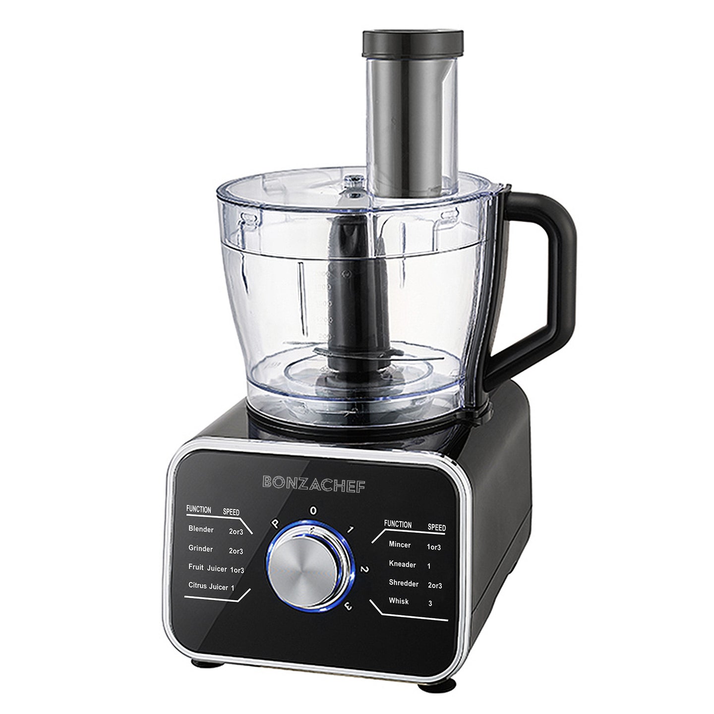Bonzachef 12-Cup Professional Grade Multifunctional Food Processor product view