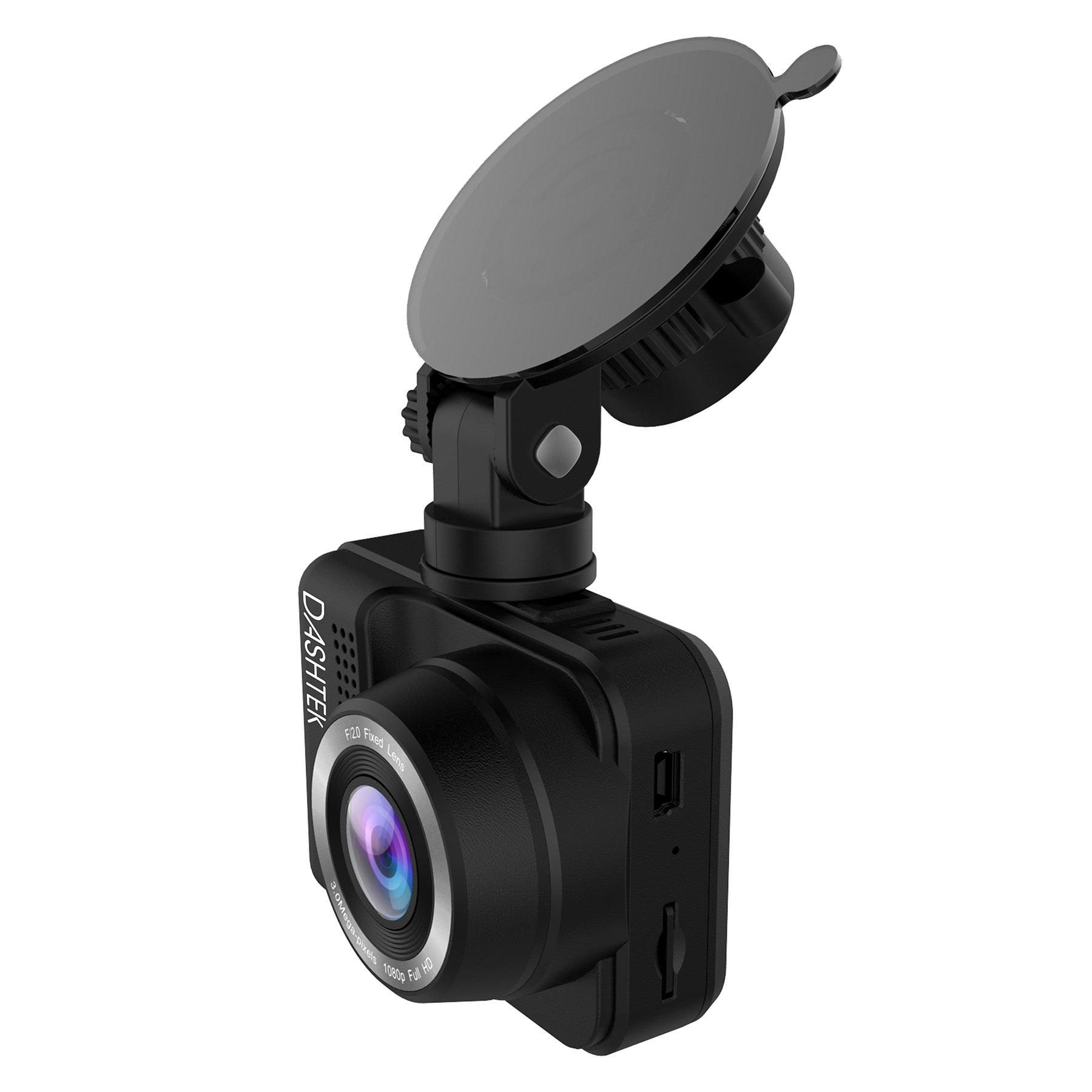 Dashtek Argus 4k 30fps High Definition GPS Wifi Enabled Car Dash Cam With Mounting Kit