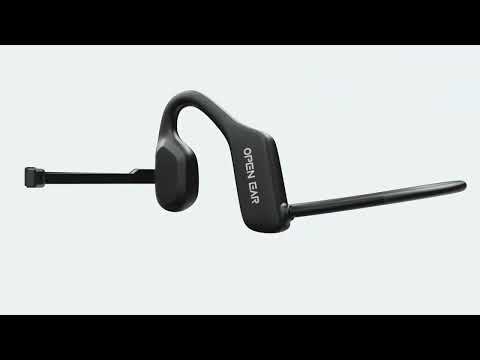 Sonictrek Nomad 2 Wireless Open Ear Headset With Boom Mic For More Productive Work product video