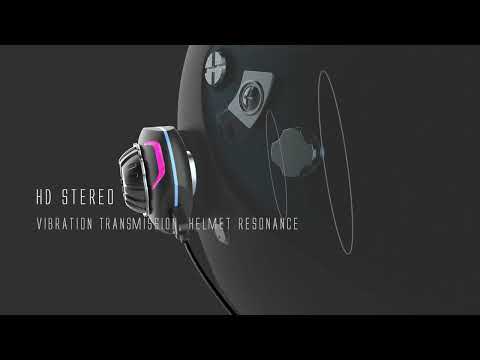Sonictrek Outlaw Bluetooth Motorcycle Helmet Headset With One Touch Activation product video