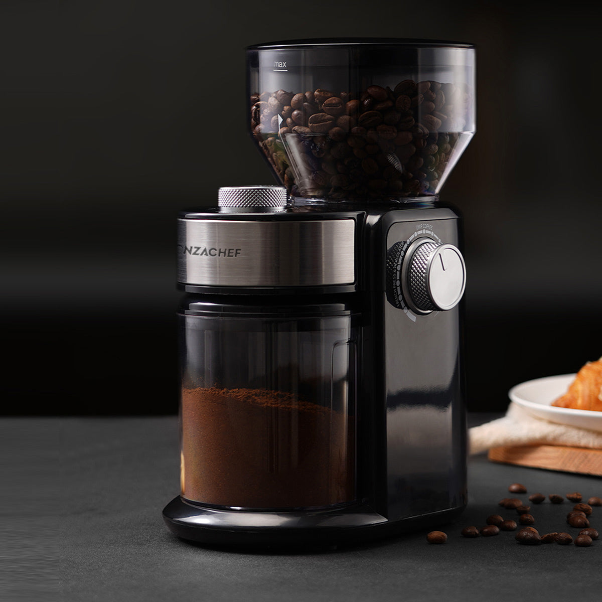 Bonzachef Perfect Grind 2 Electric Coffee Grinder detail view 2