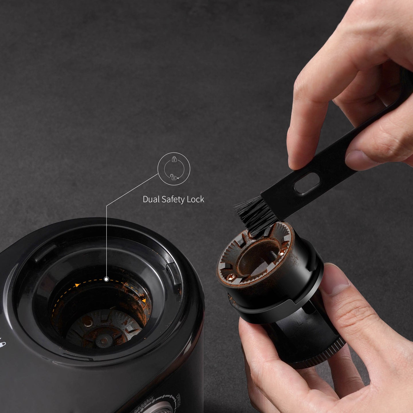 Bonzachef Perfect Grind 2 Electric Coffee Grinder detail view 7