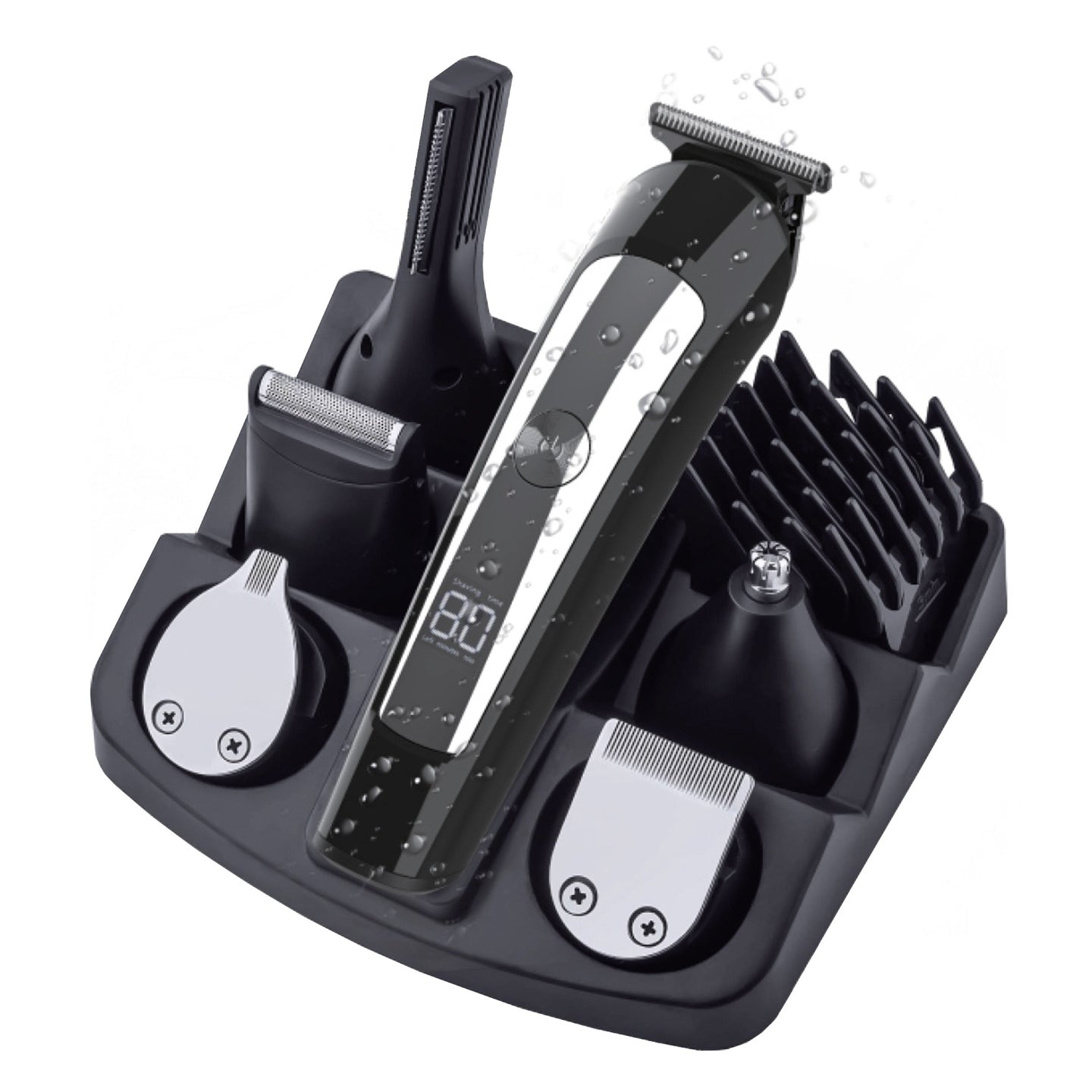 Sonictrek Pro 11-in-1 Combo Cordless Rechargeable Trimmer and Grooming Kit detail view 2